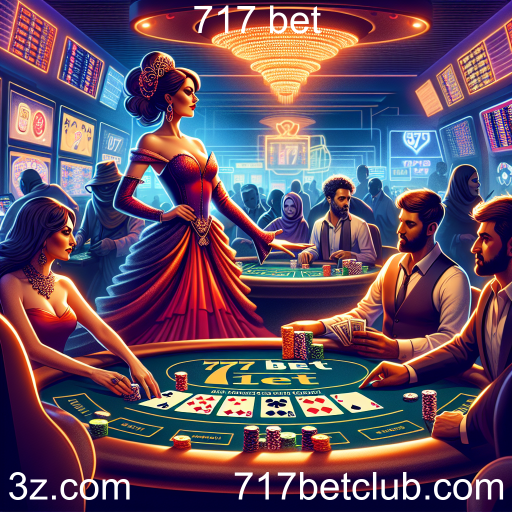 Experiência Imersiva nos Jogos ao Vivo da 717 Bet